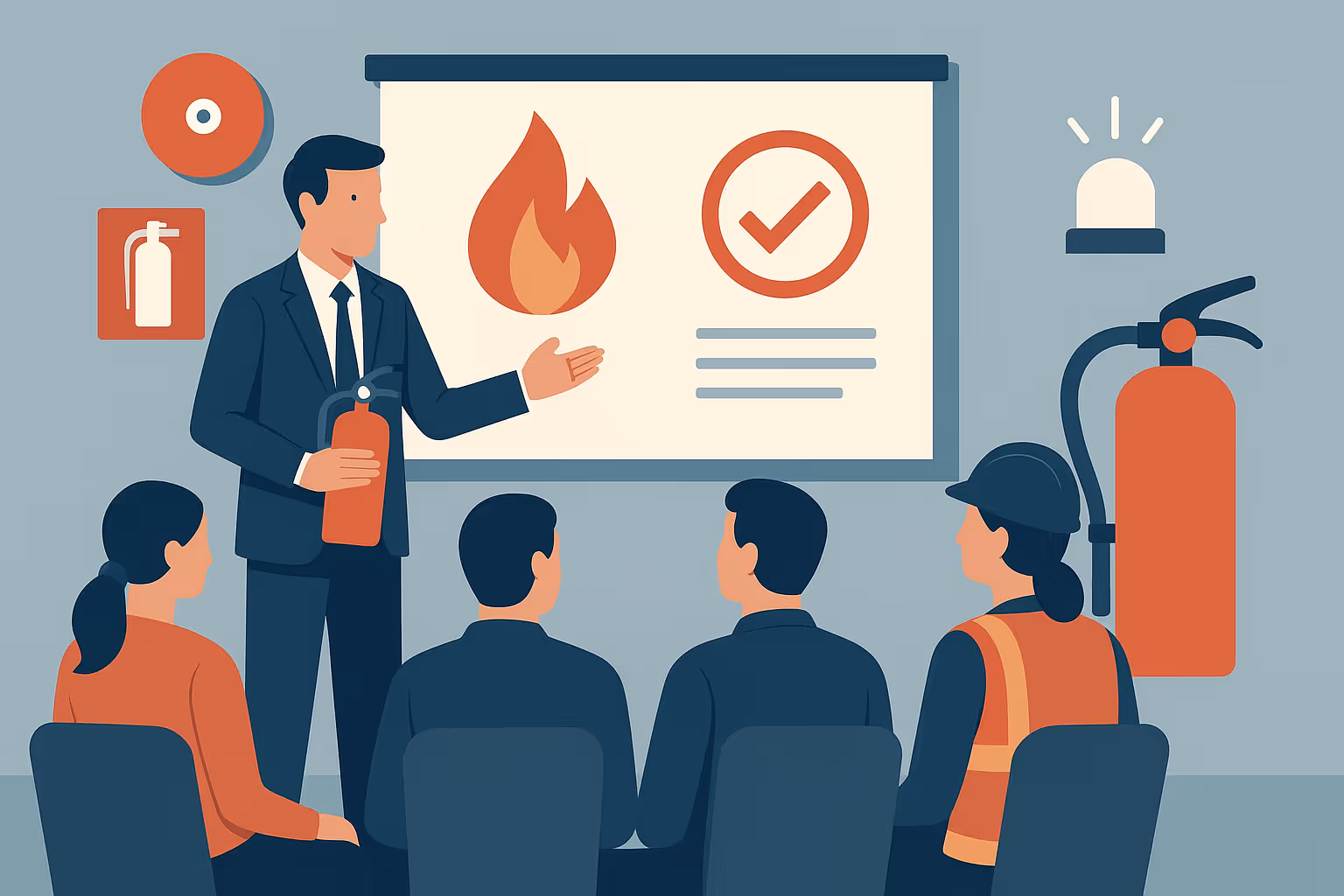 Formation CSSI : le pilier de la conformité réglementaire et de la sécurité incendie en ERP et IGH