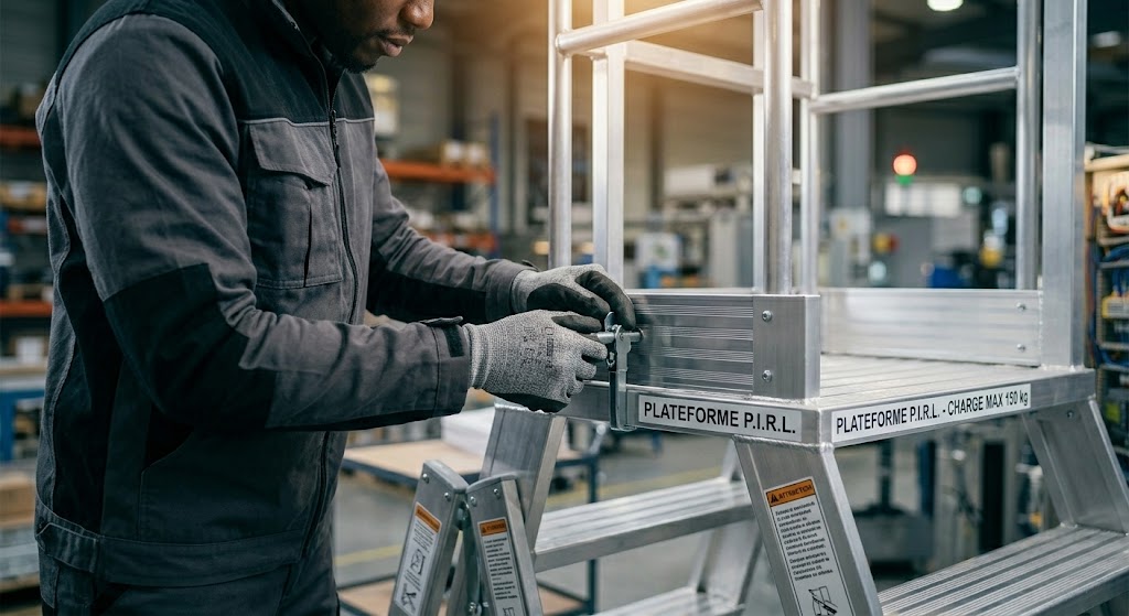 Sensibilisation à l'utilisation des échelles, escabeaux et PIRL