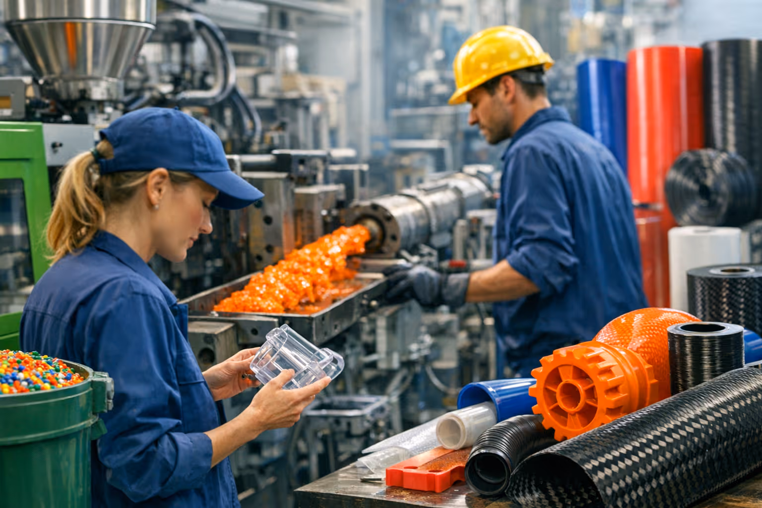 Industrie plastique, caoutchouc & composites