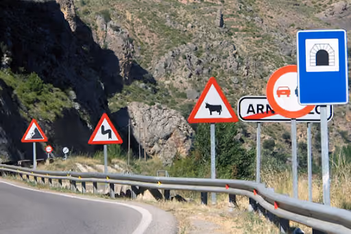 Señalización de obras y seguridad vial