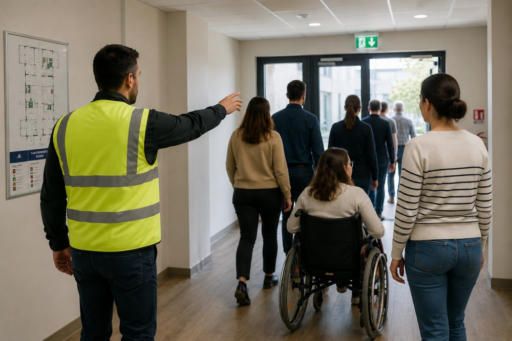 Evacuatie en ontruiming: Evacuatiemedewerker - Herhaling