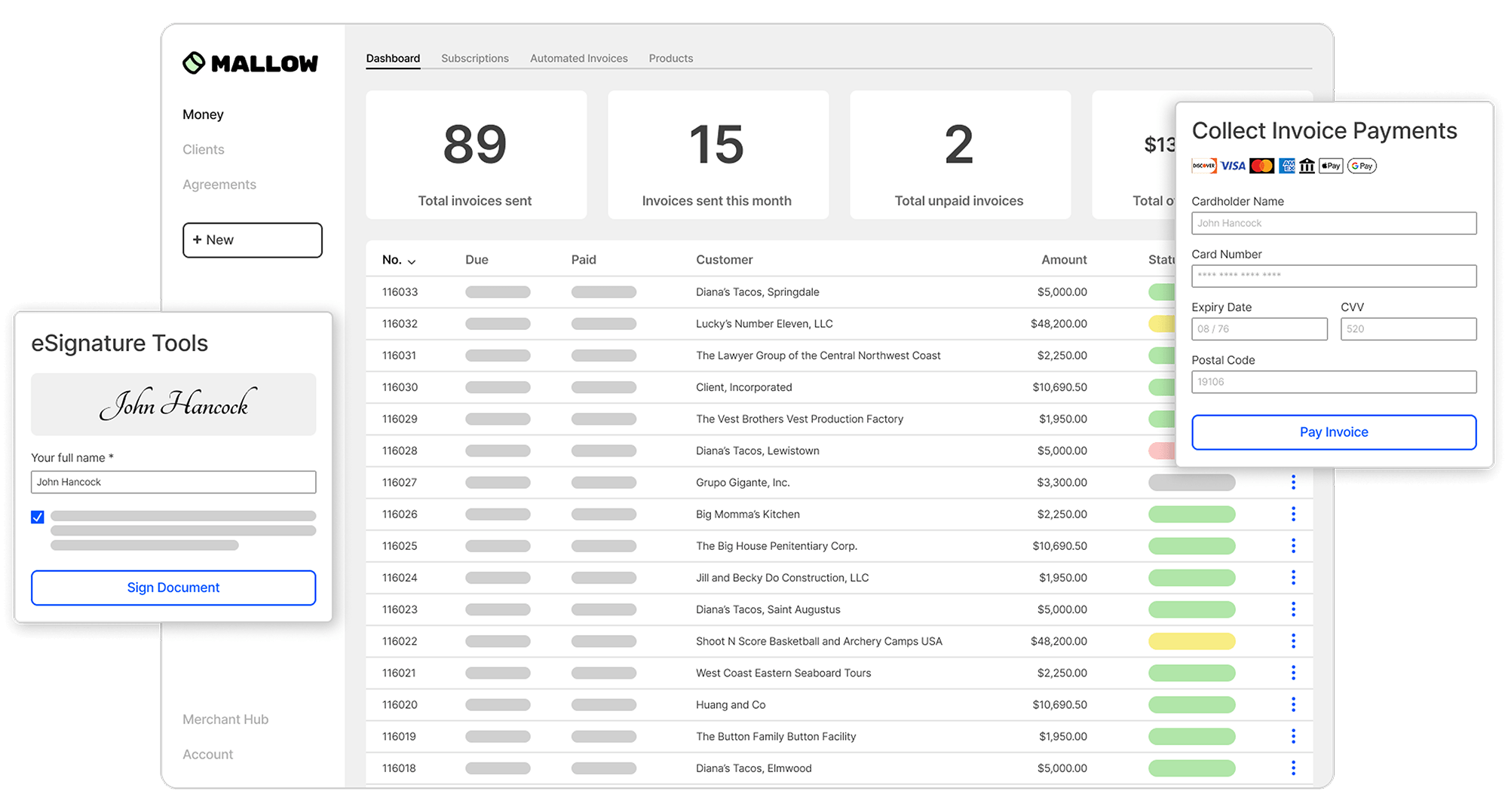 Mallow - Invoicing tool for small marketing agencies