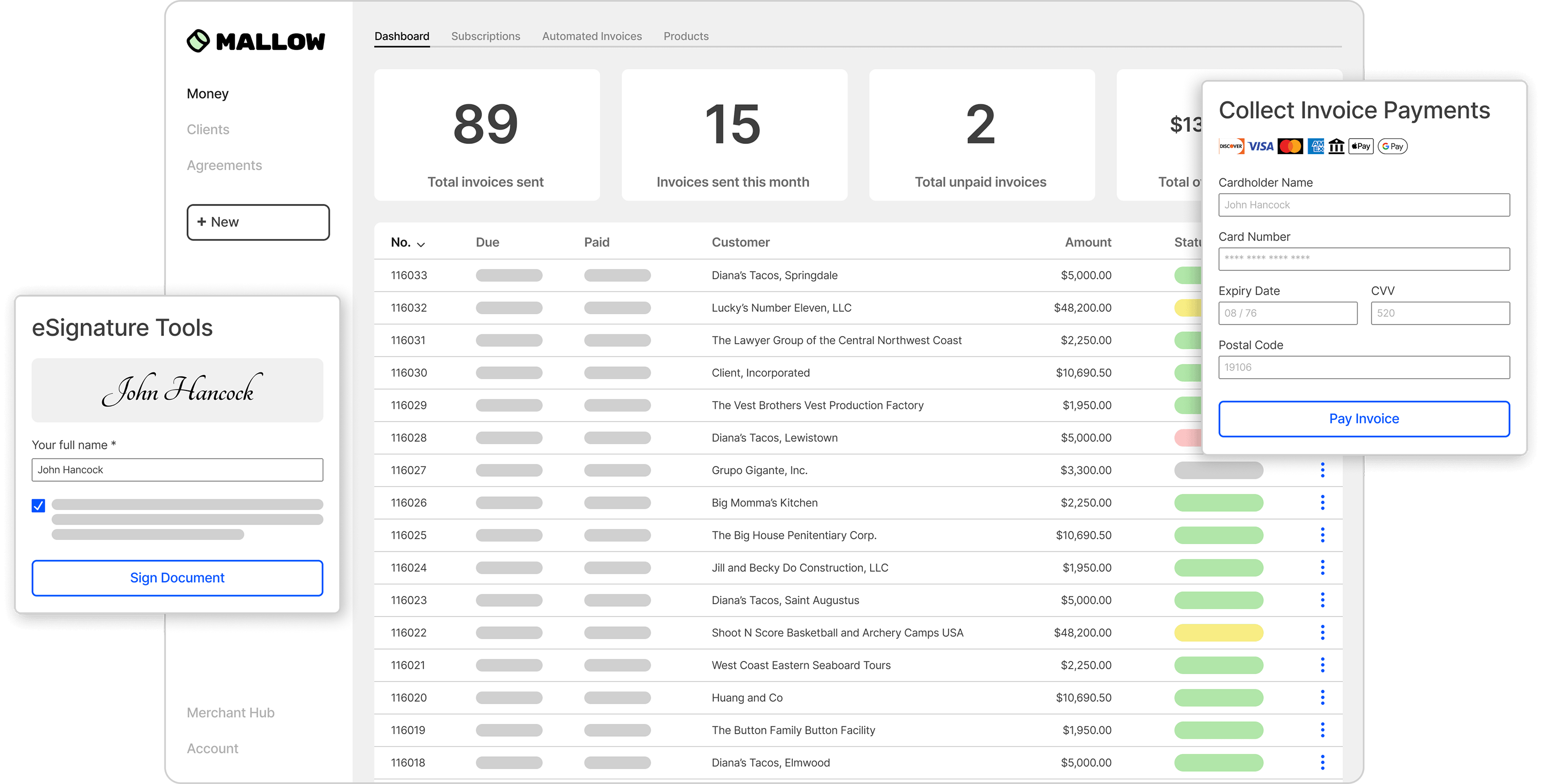 Mallow - Invoicing tool for small marketing agencies