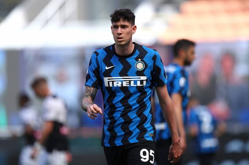 Cầu thủ mang áo số 95 Alessandro Bastoni tại clb Inter Milan