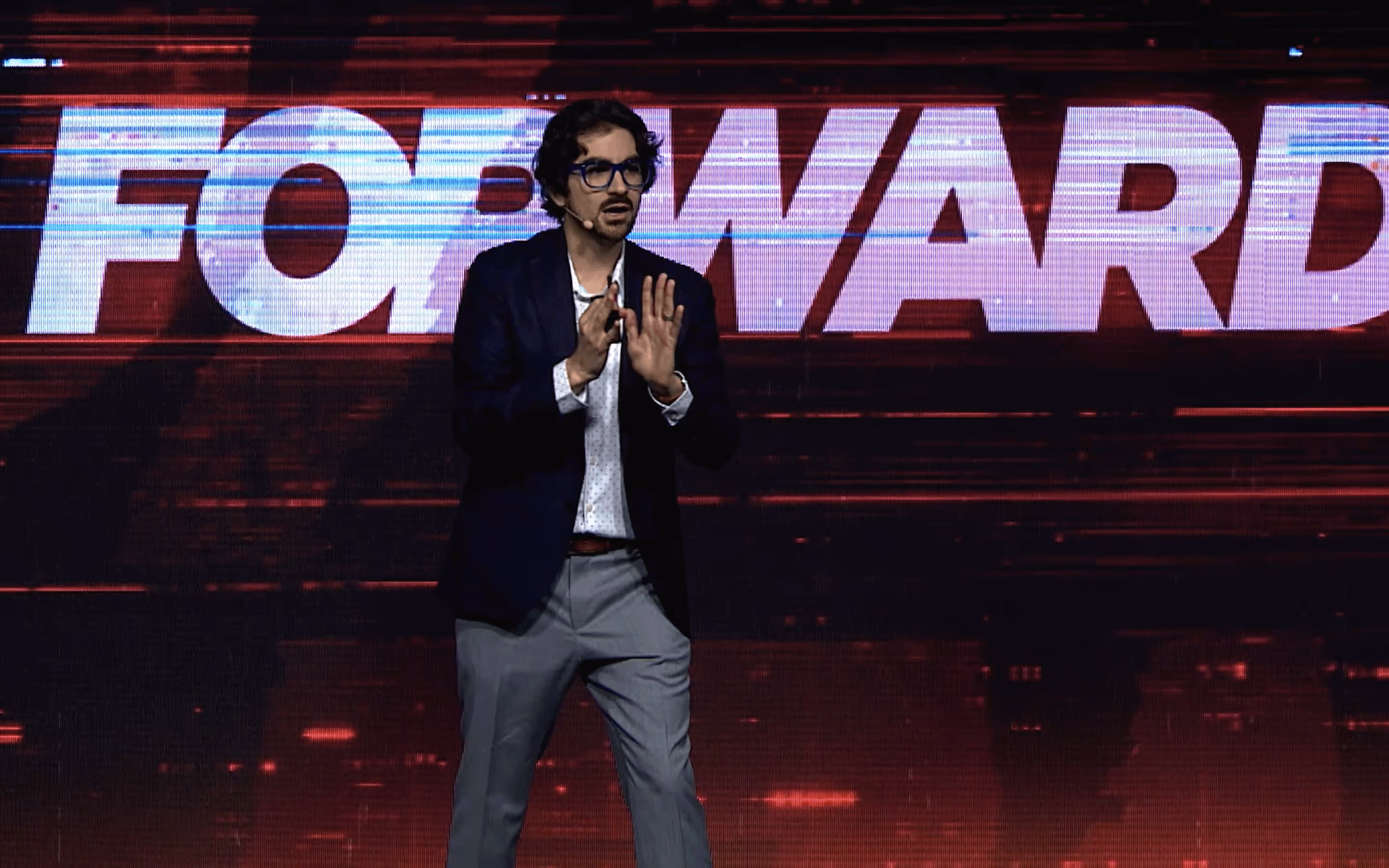 Brian Miller on Stage