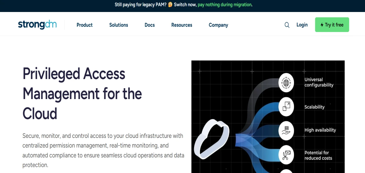 strongdm-pam-solution