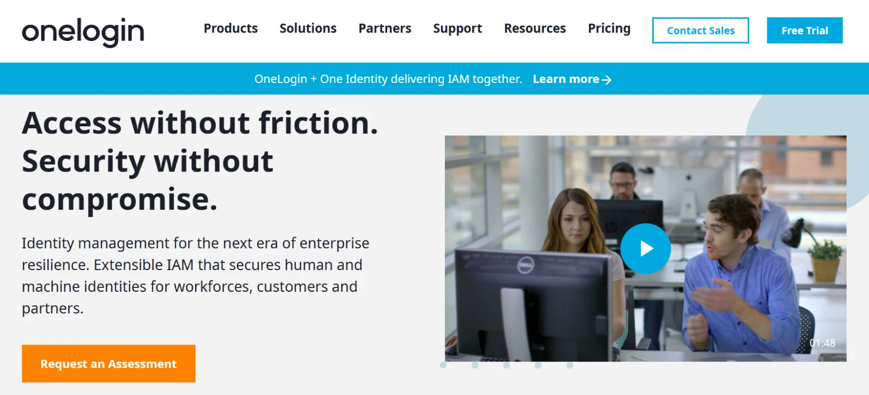 onelogin-identity-and-access-management-solution-landing-page