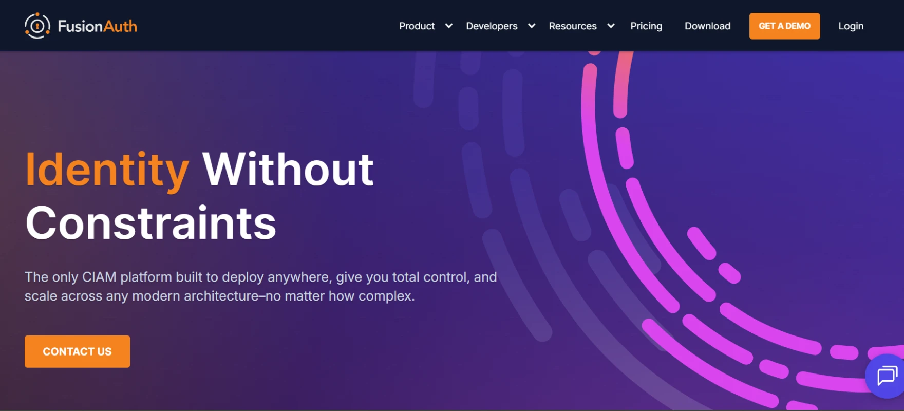 fusion-auth-customer-identity-access-management-tool-landing-page
