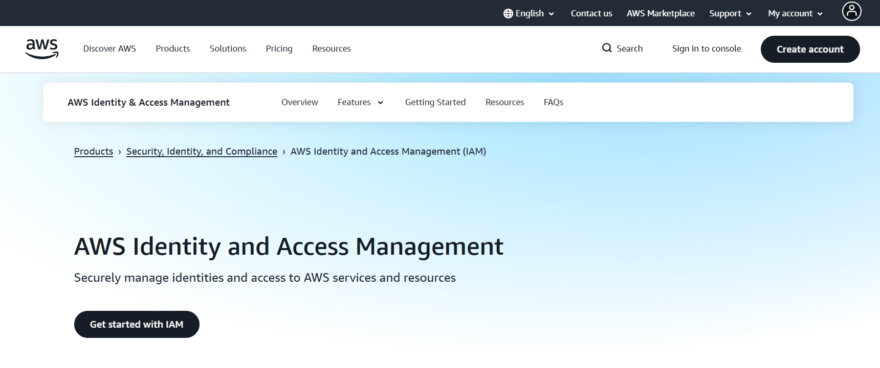AWS-SSO-Landing-Page
