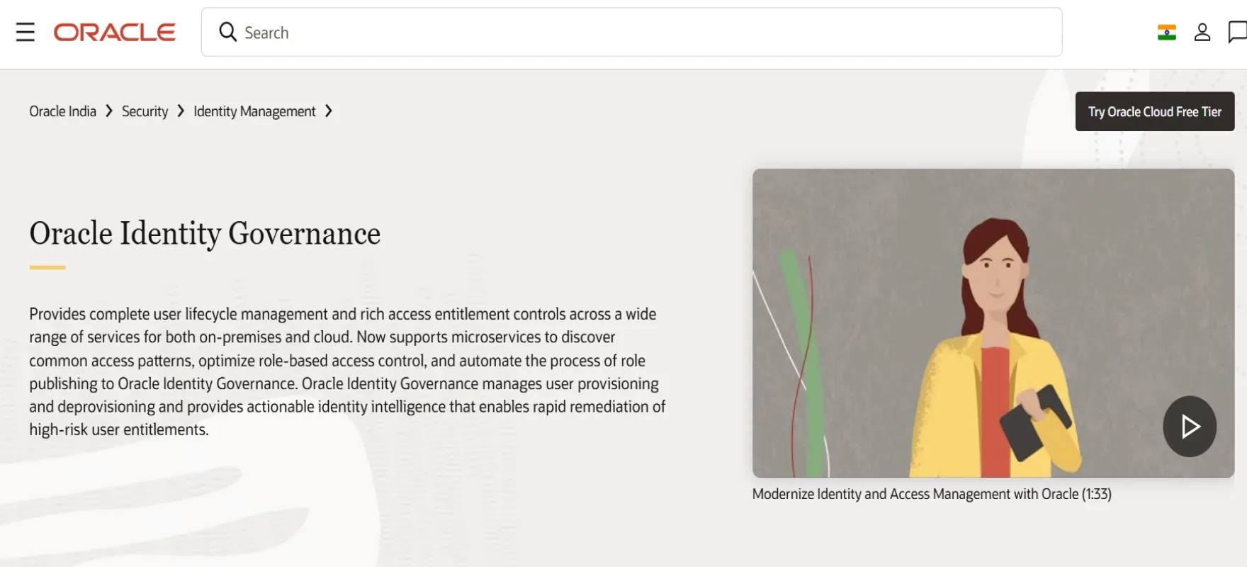 oracle-sailpoint-competitor landing page