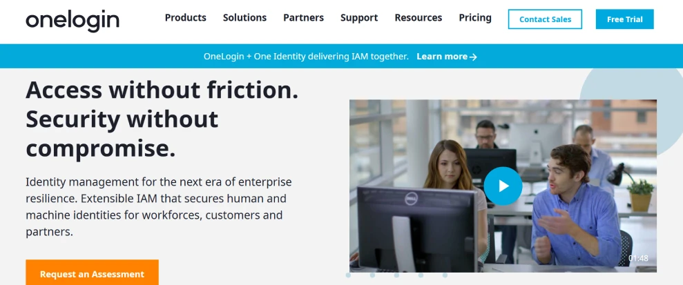 onelogin-passwordless-authentication-tool