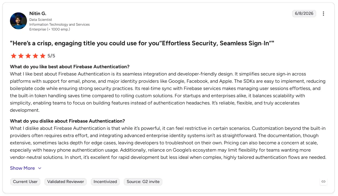 firebase-authentication-g2-review