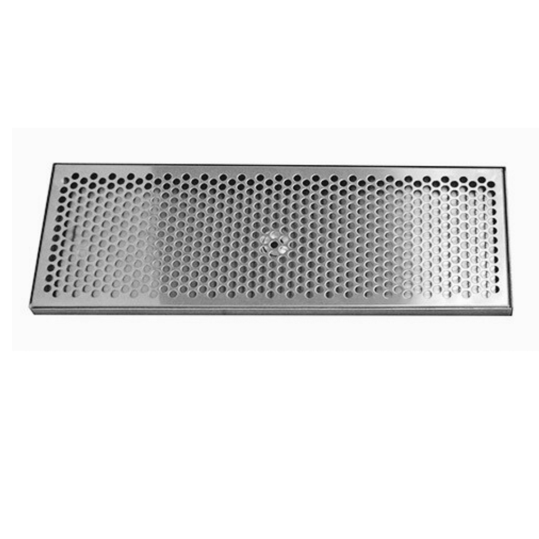 Surface Mount Drip Tray 7" Wide - With Drain or Rinser