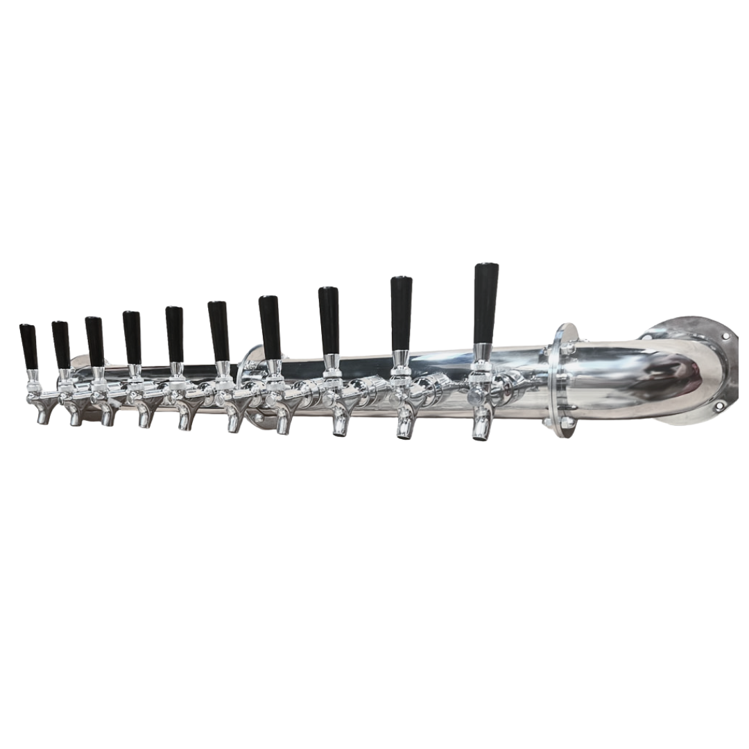4" Pipe Wall Mount Tower