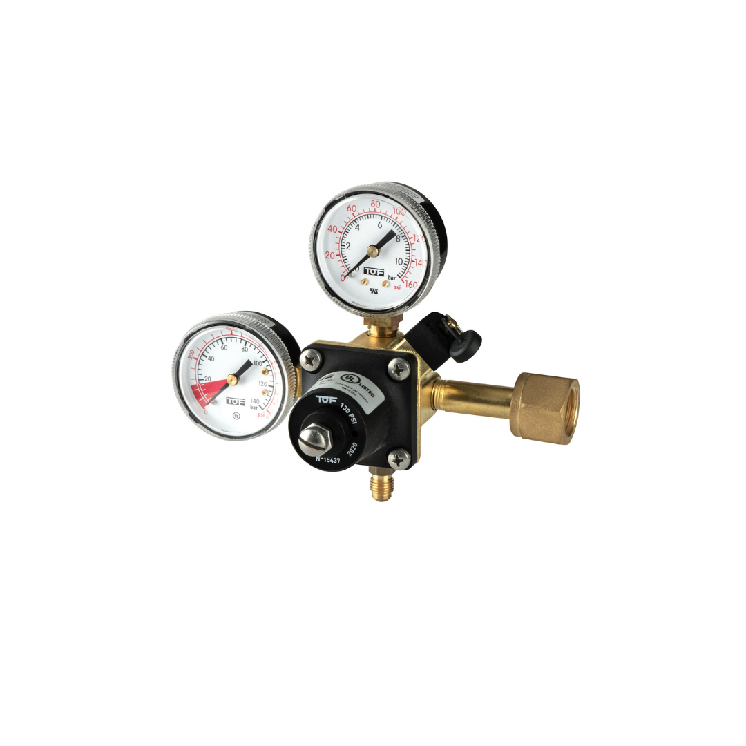 TOF Primary Soda Regulator - 0 to 160PSI