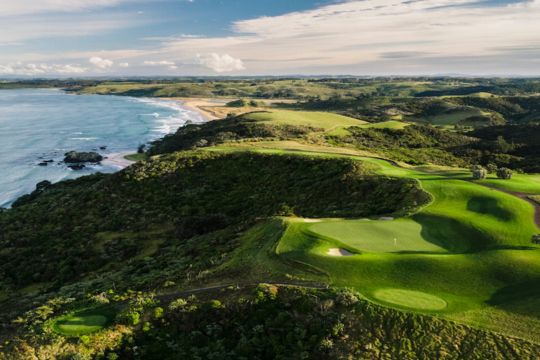 Best Golf hole on Kauri Cliffs