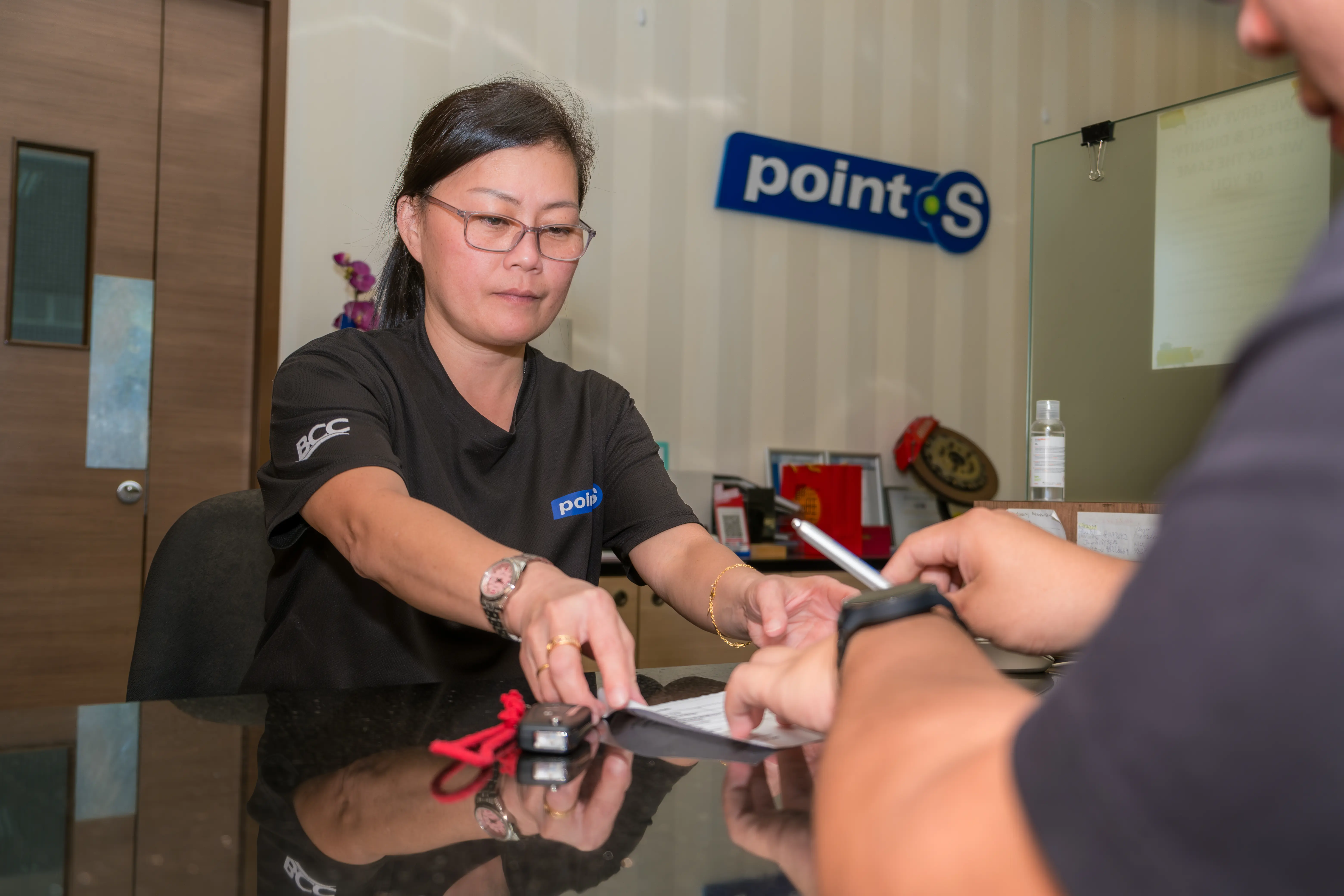 Image of Point S Receptionist