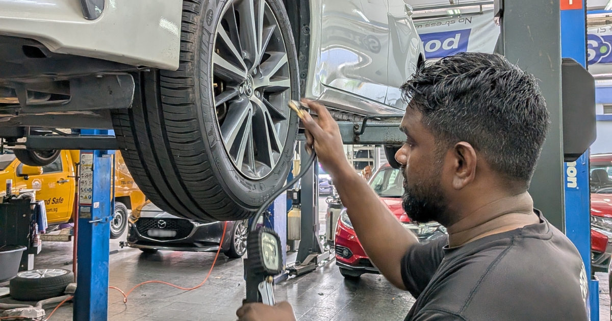 Image of BCC Automotive Tyre Pressure checking