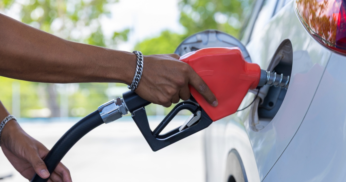 Image of car being refuelled