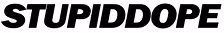 Bold italic black text displaying the word STUPIDDOPE on a white background.