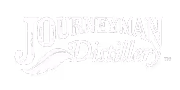 Journeyman Distillery text logo with stylized wave underlining.