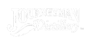 Journeyman Distillery text logo with stylized wave underlining.