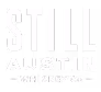 Still Austin Whiskey Co. logo with bold white text on black background.