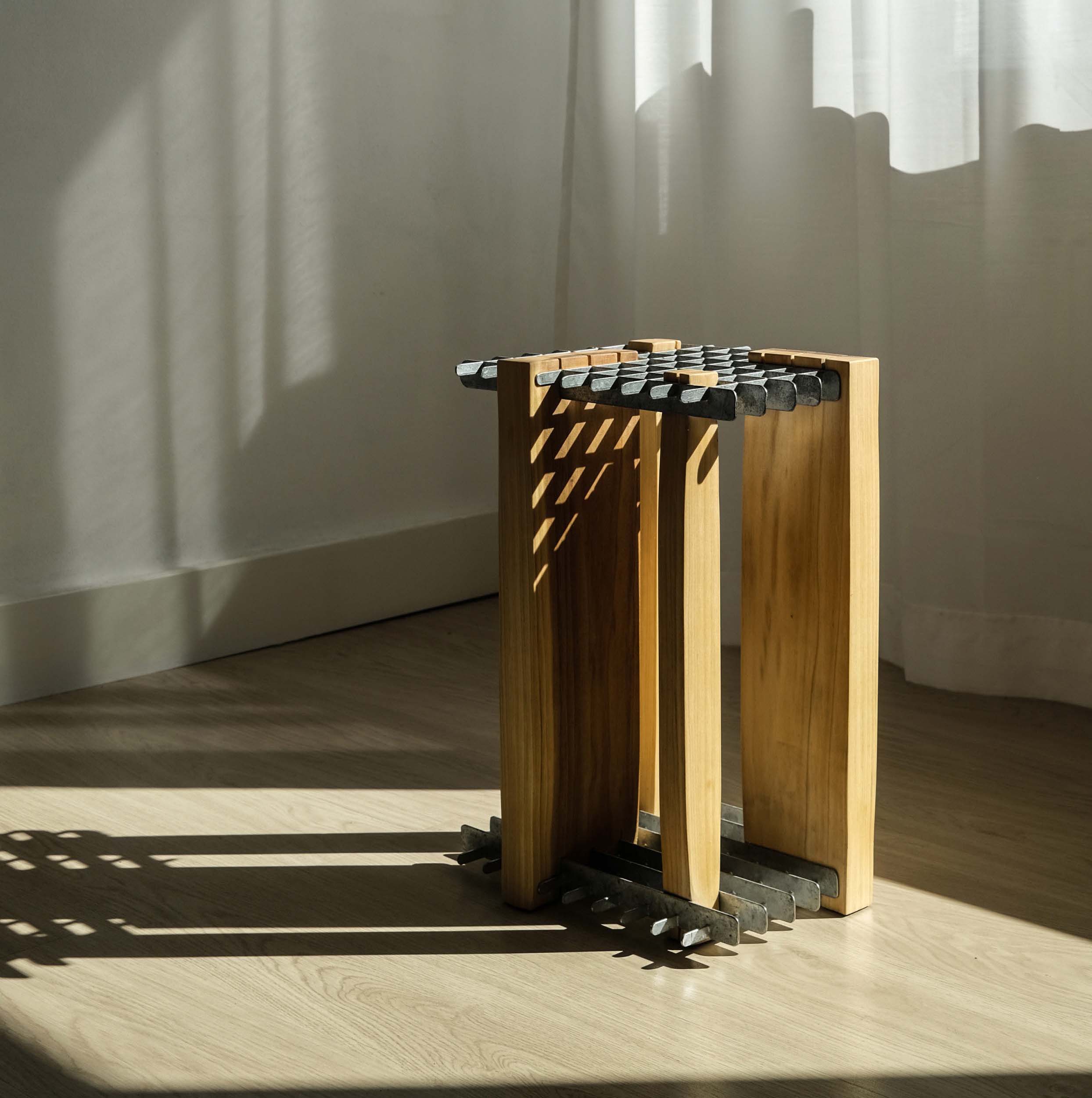 Nic Frehner Active Wood side table