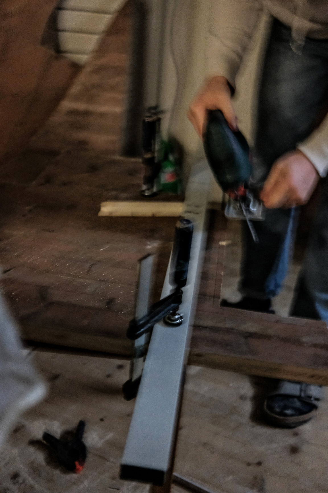 Nic Frehner Park Chair Progress