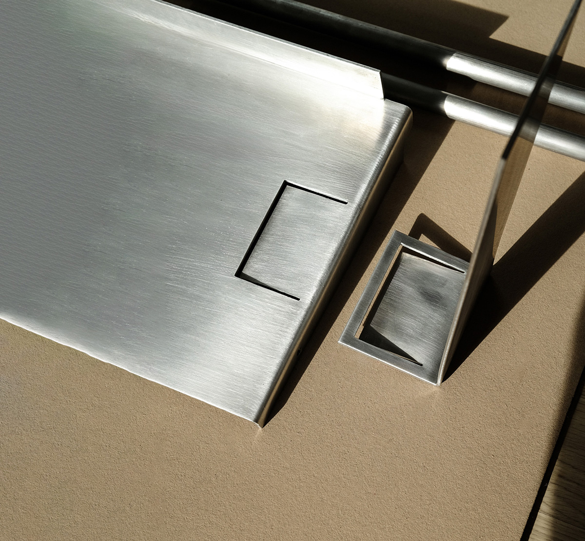 Nic Frehner metal display detail