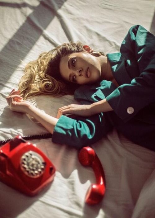 Commercial makeup look