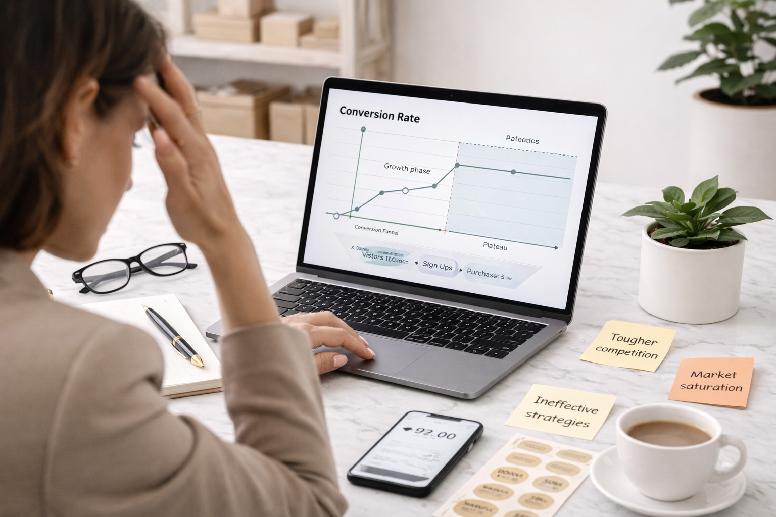 Why Your Conversion Rate Plateaus After Your First Growth Phase