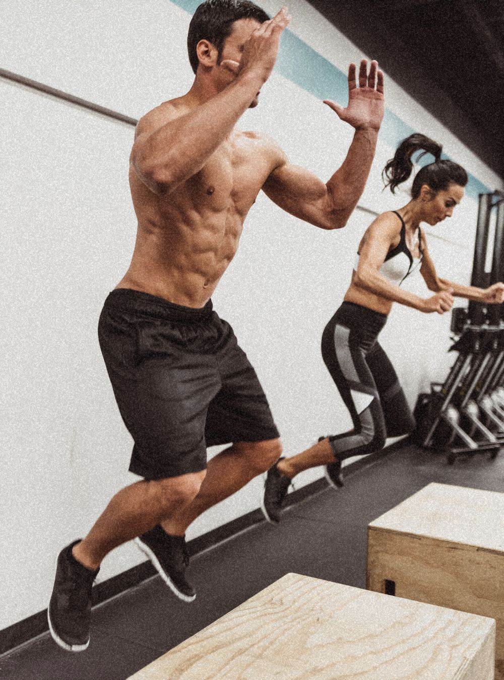 couples doing HIIT together