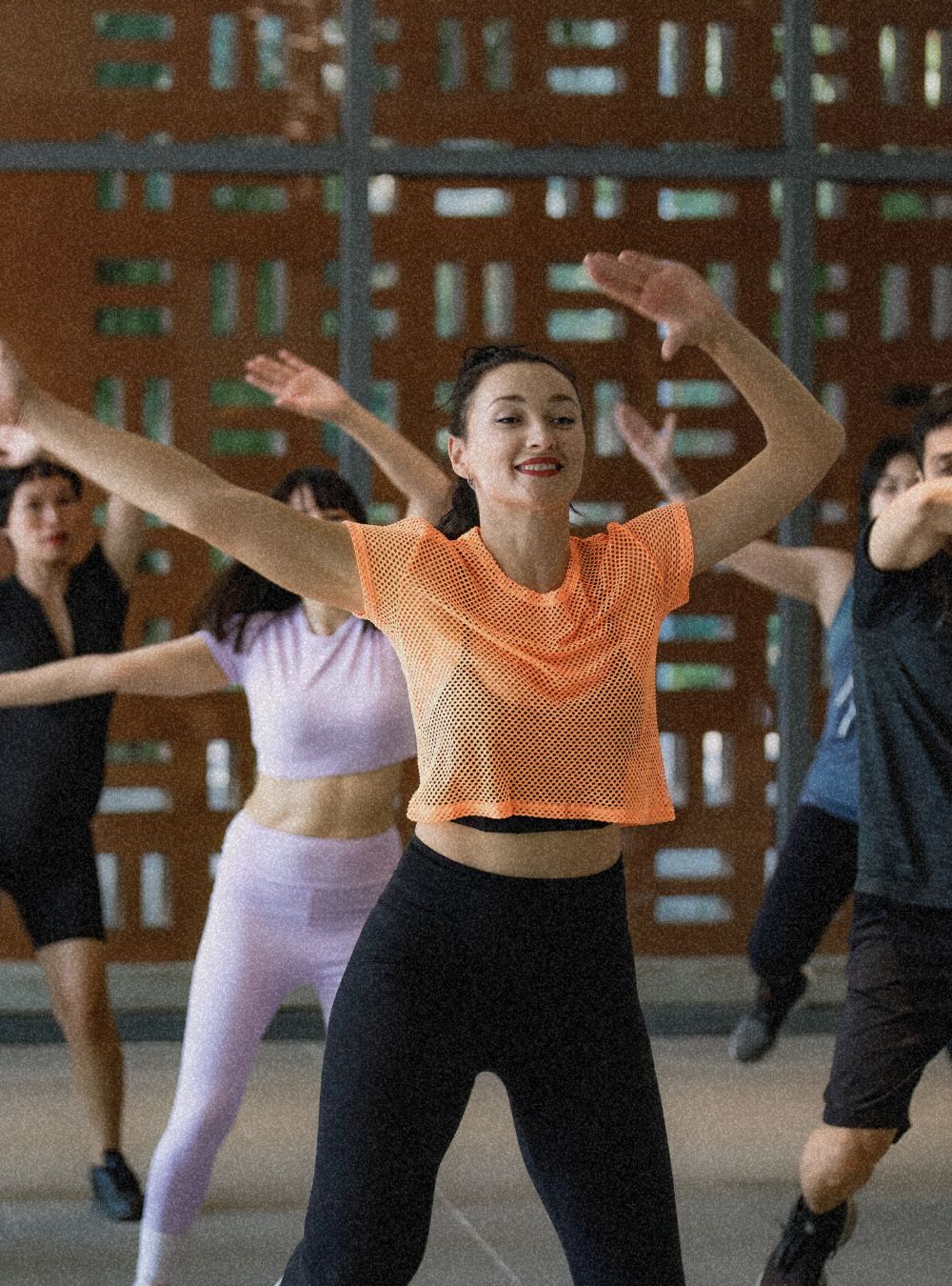 people doing zumba