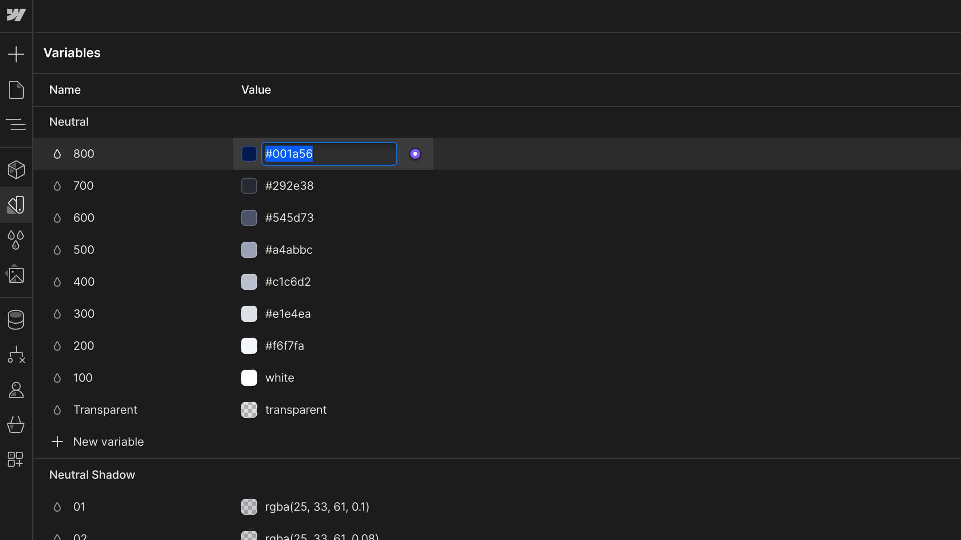 Color - Agencia X Webflow Template