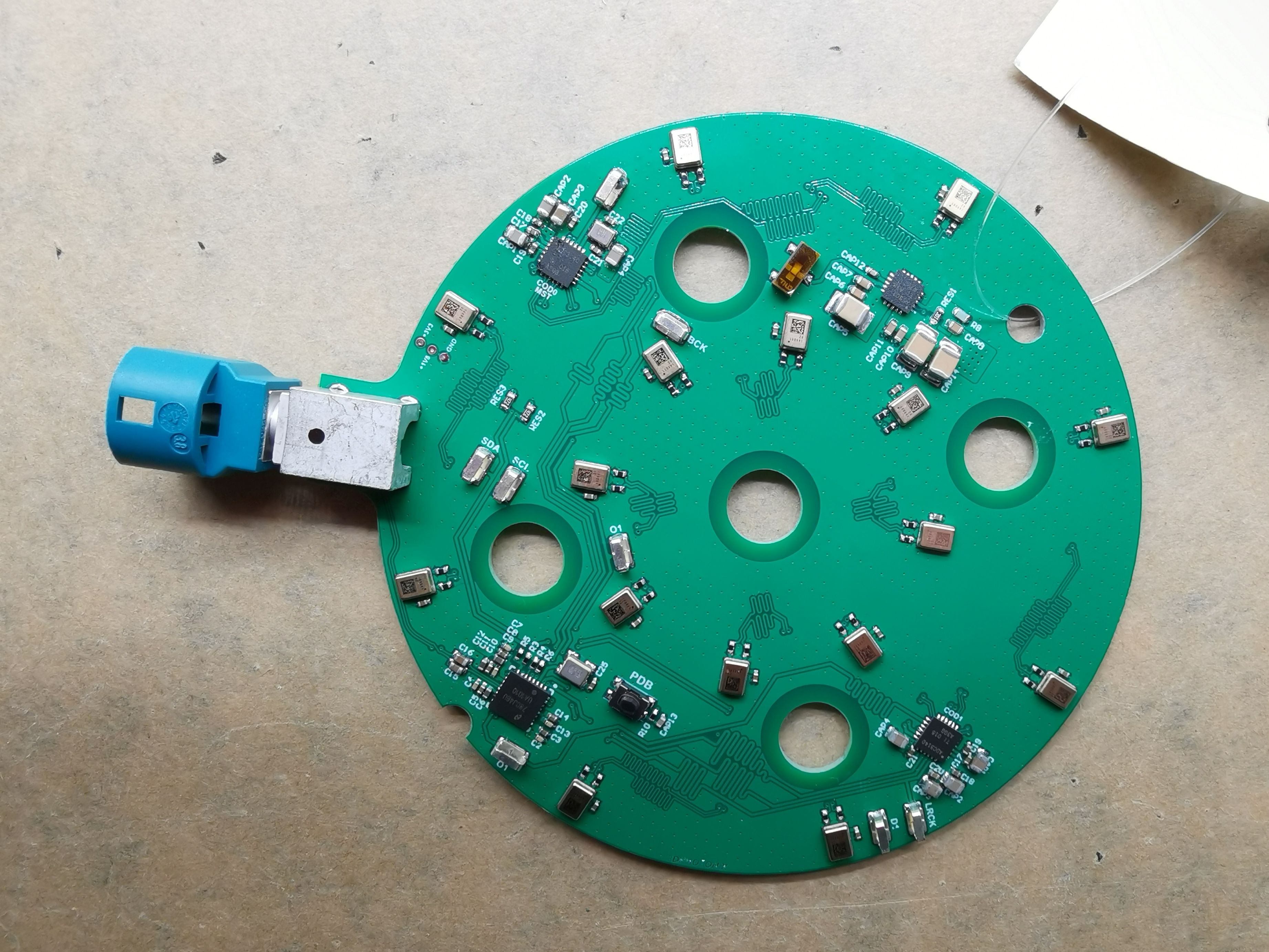 Modular 64-Channel MEMS Mic Array with High-Speed Serialized Audio