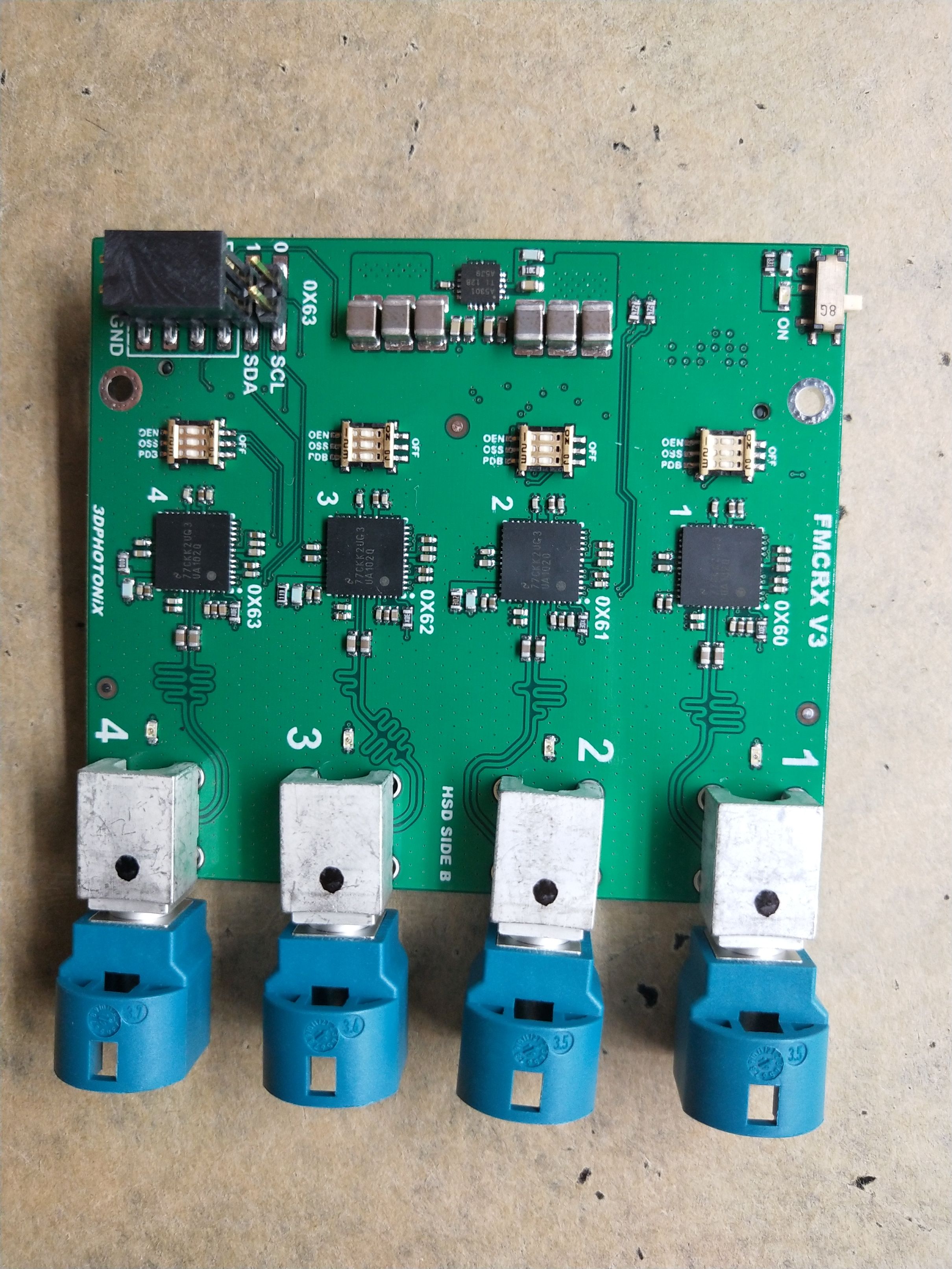 Custom PCB with FPGA Interface