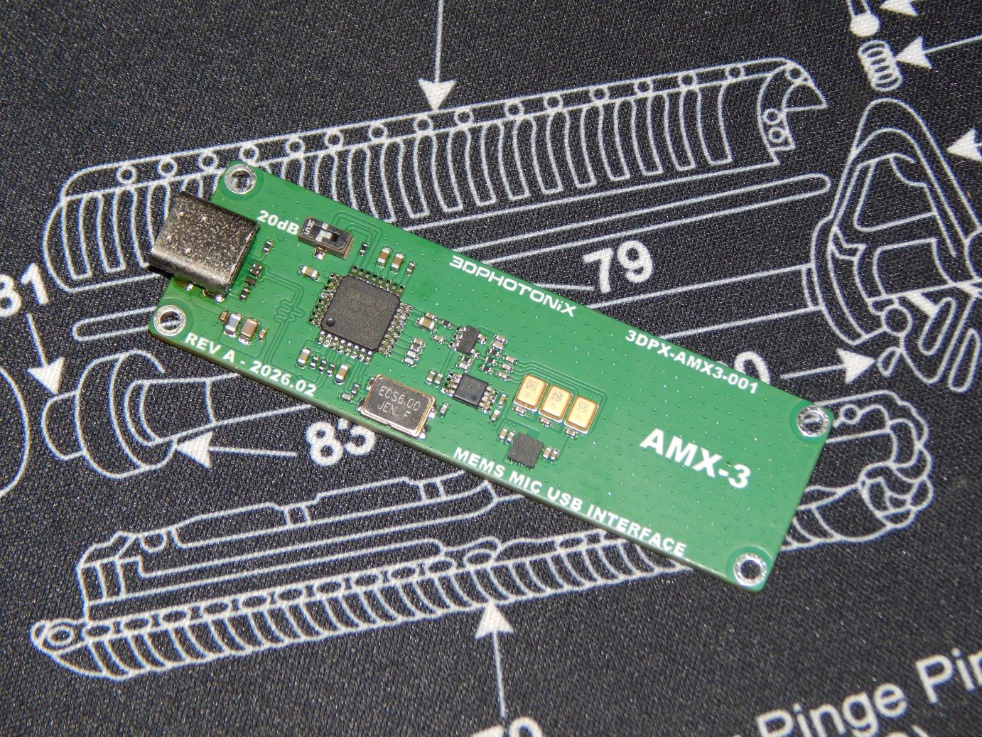 Designing a Low-Noise MEMS Microphone USB Interface