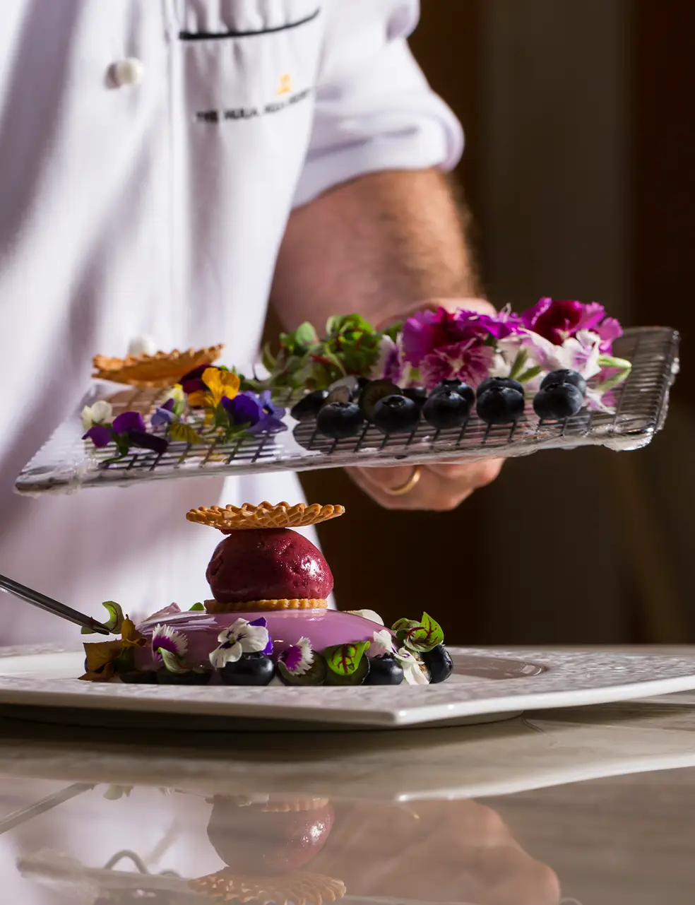 Gourmet appetisers for luxury social events at Mulia Bali