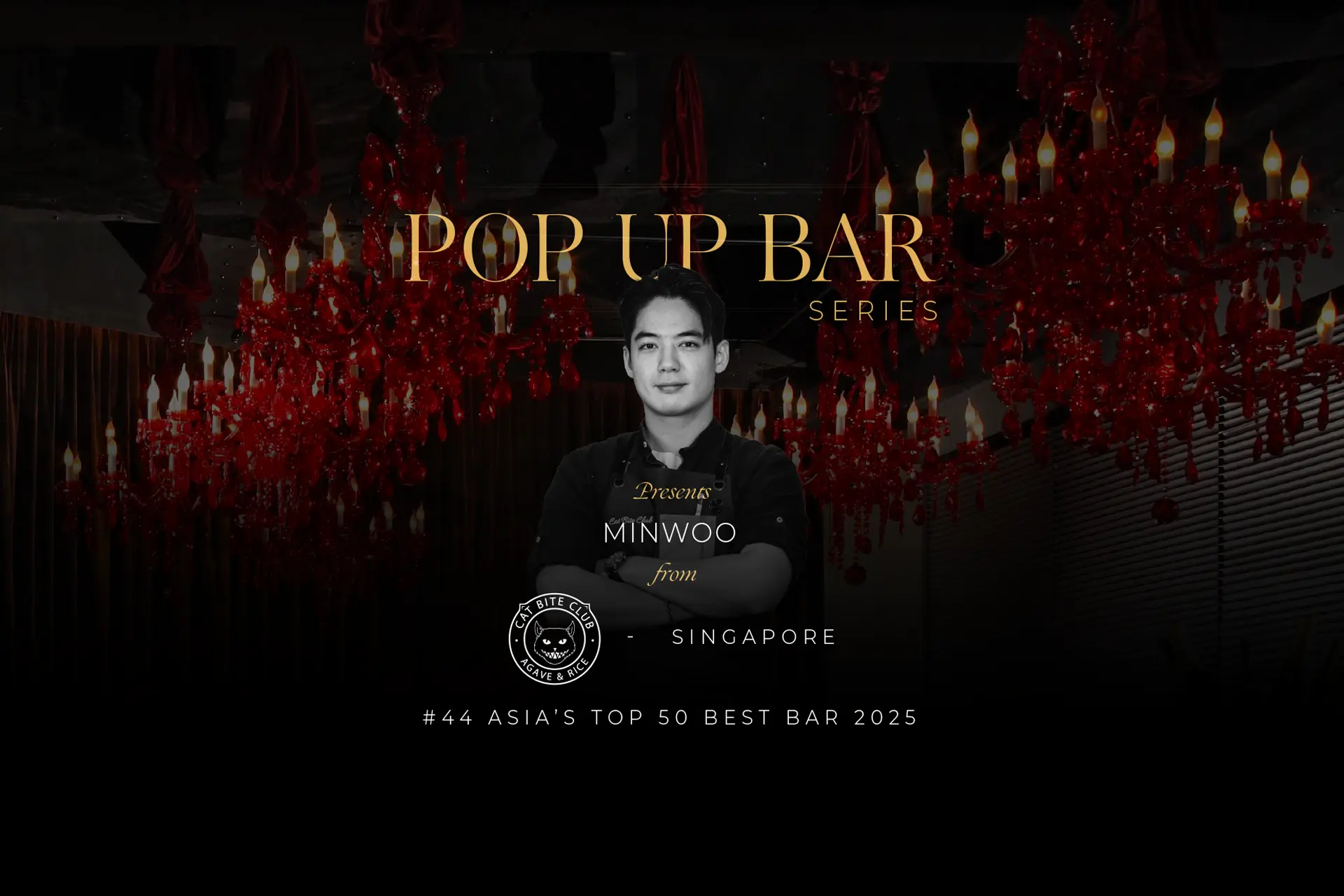 Pop-Up Bar Series 14 at CJ’s Bar – Featuring Minwoo from Cat