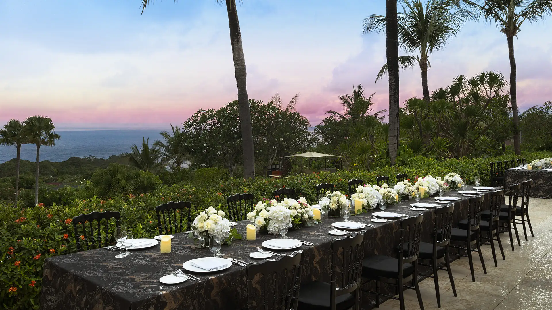 Intimate Rehearsal Dinner at Mulia Villas