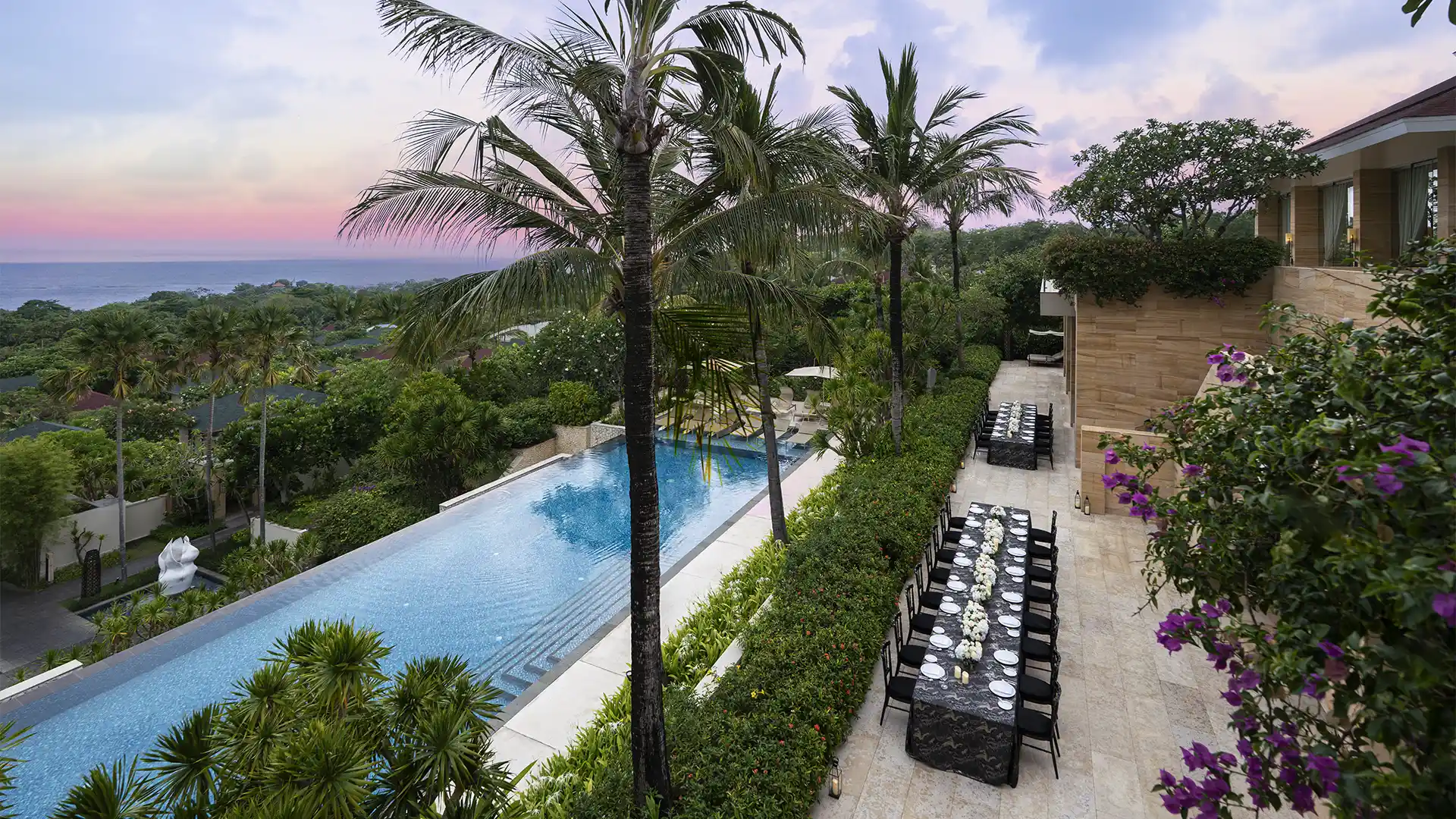 Wedding Rehearsal Dinner at Mulia Villas Nusa Dua