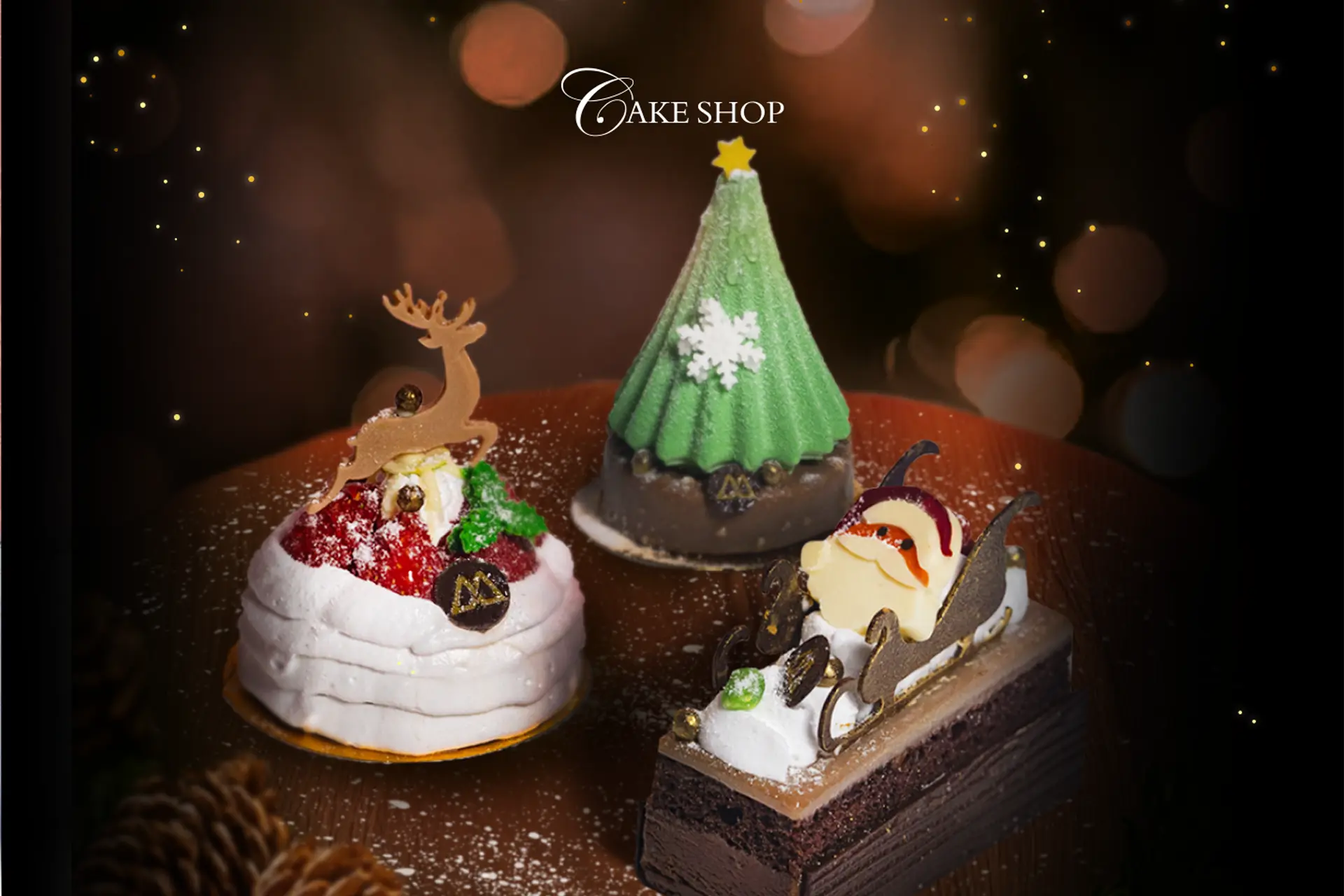 Christmas Slice Cakes 