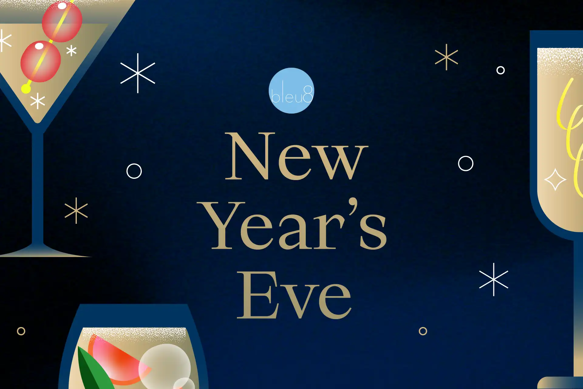 New Year's Eve at bleu8