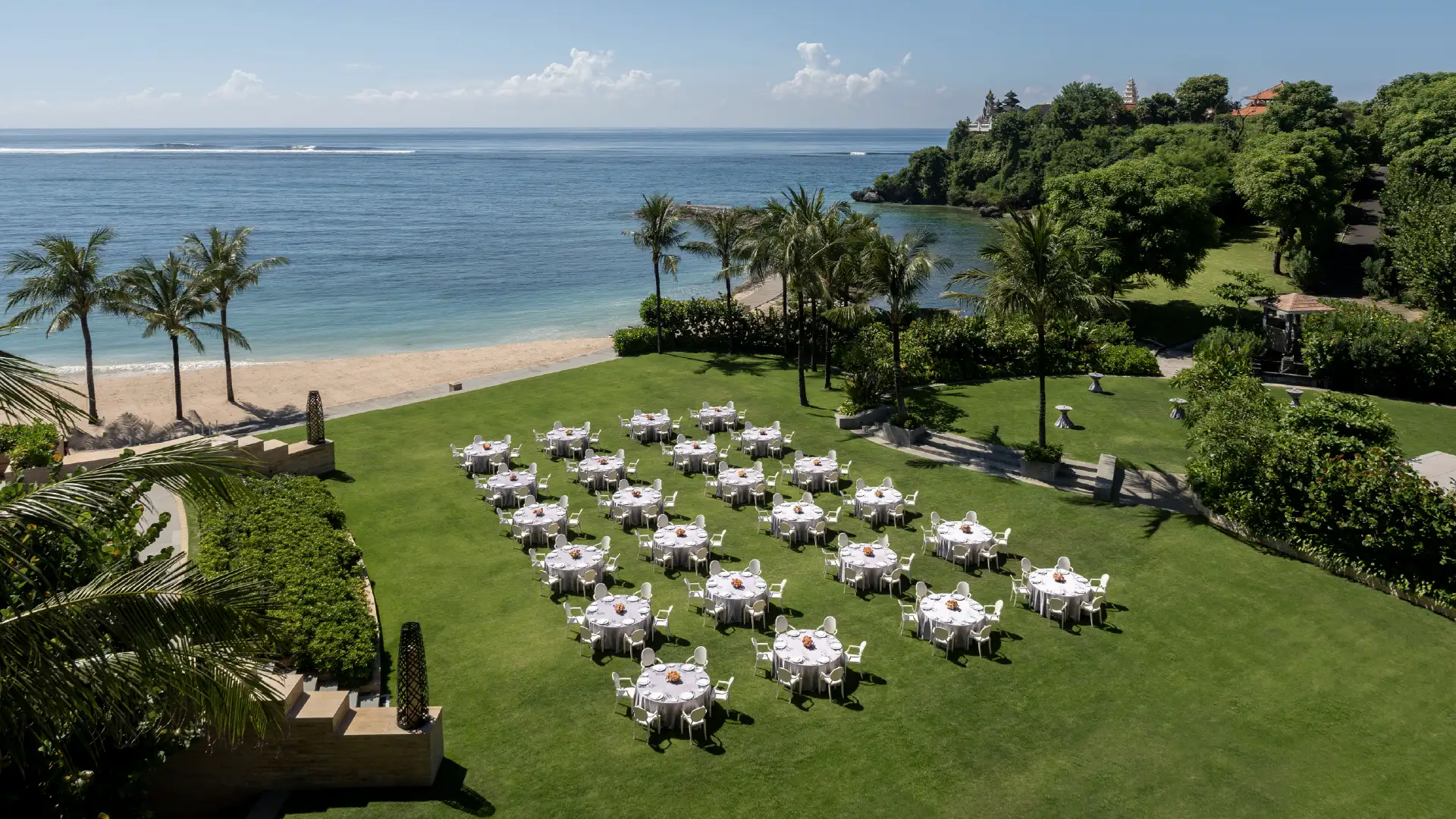 Luxury beachfront meeting venue at The Mulia Bali