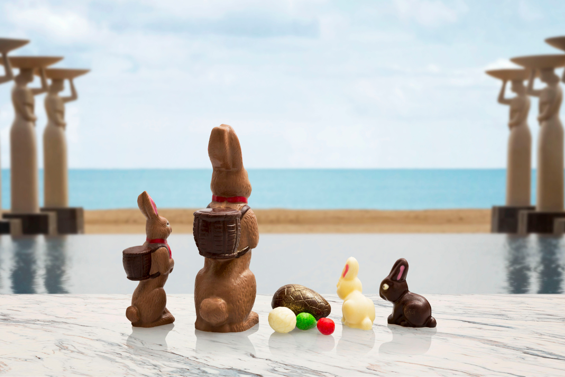 Easter brunch at Mulia Bali in Nusa Dua with oceanfront dining and family activities