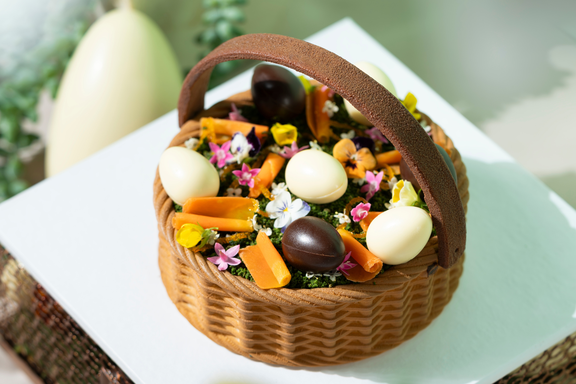 Easter desserts at Cannelé Mulia Bali featuring cakes and handcrafted sweet treats