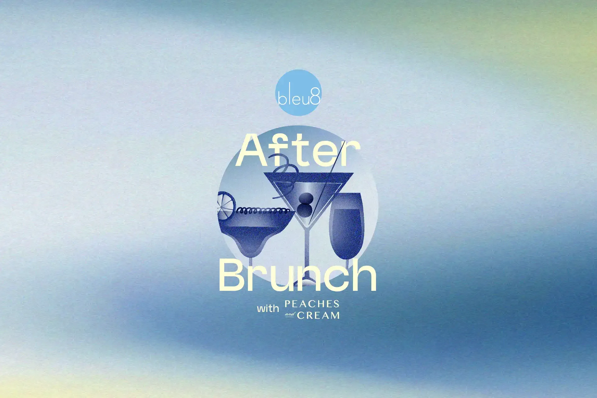 Relax into your Sunday after-brunch hours at bleu8 with drinks and live tunes by Peaches and Cream on 7 June.