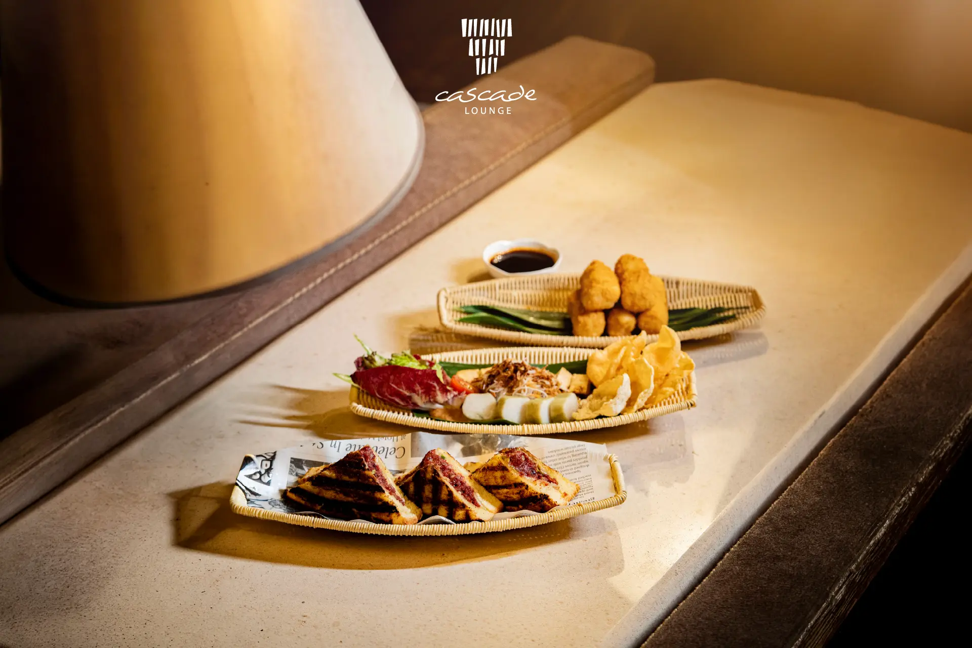 Traditional Indonesian flavours, elegantly presented for a memorable dining experience at Cascade Lounge.