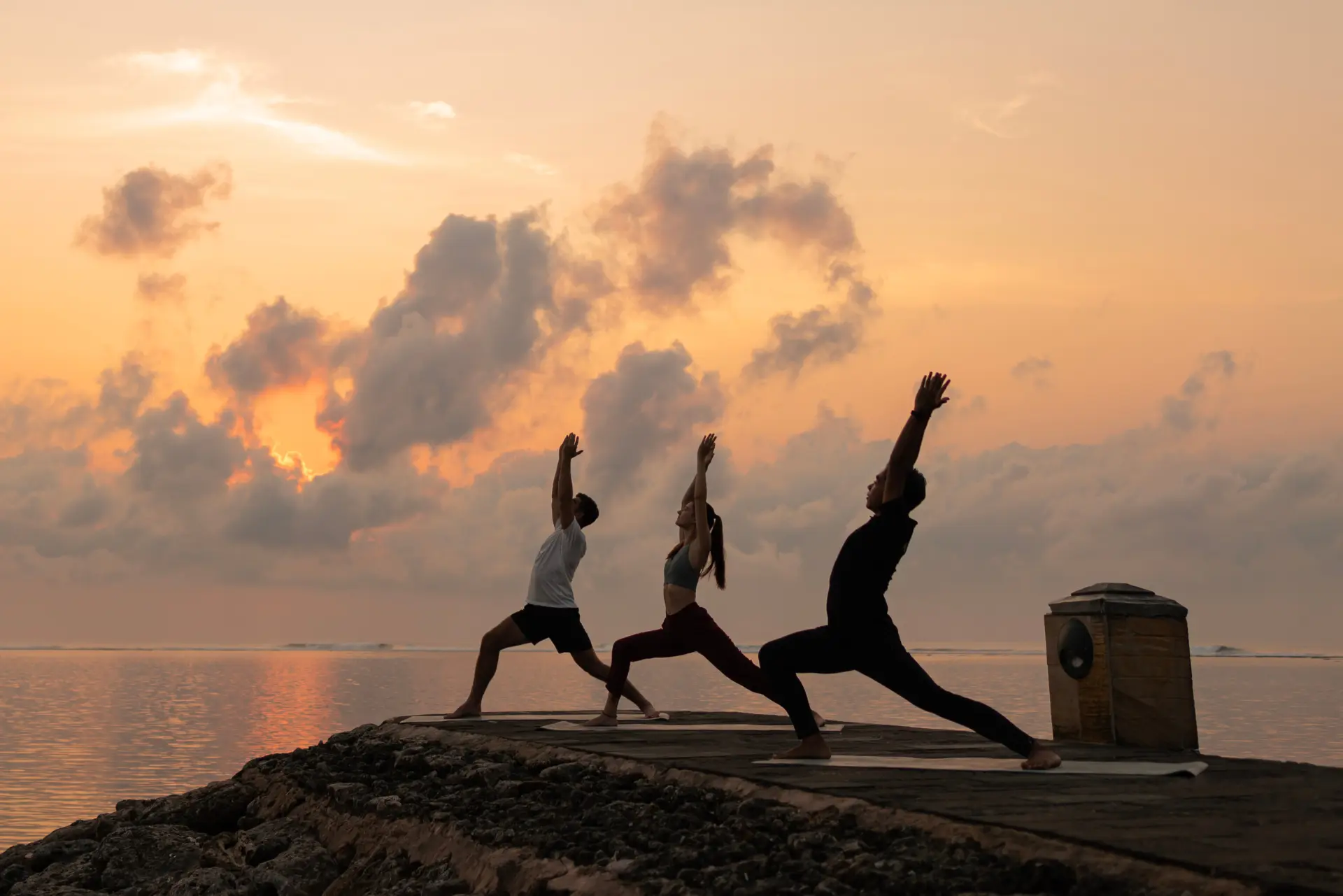 Guest enjoying a peaceful wellness experience at The Mulia Bali